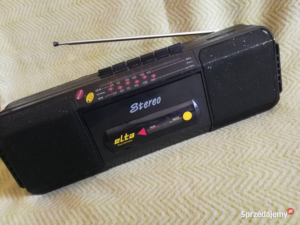 Radiomagnetofon Elta 100 Sprawne Szczecin
