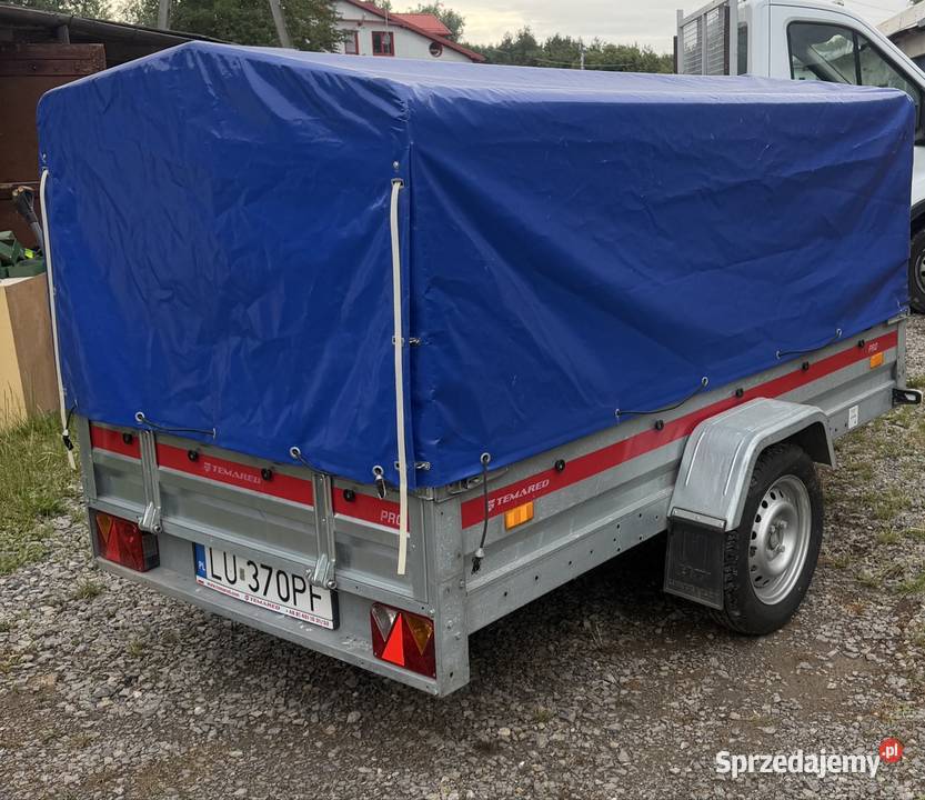 Przyczepka lekka TEMARED 230x130 stelaż lubelskie Kraśnik