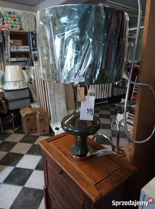 Lampa stojąca CIMC home welurowy abażurpiękna Wodzisław Śląski
