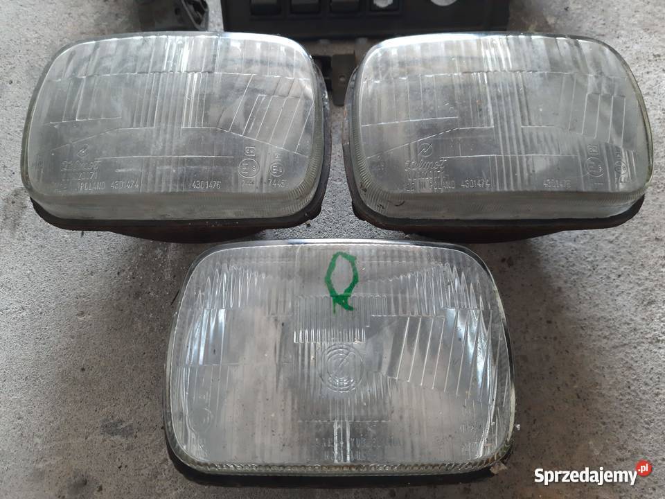 Reflektor przedni 3 Zelmot Lucas Fiat 126p ST FL Krotoszyn