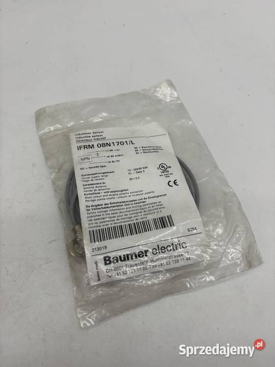 Baumer IFRM 08N1701L Czujnik indukcyjny Warszawa