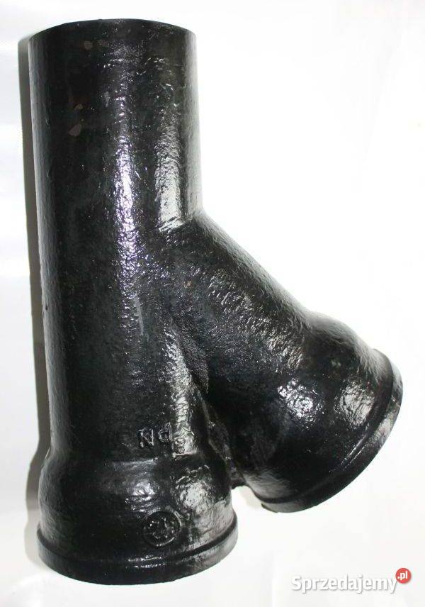 Trójnik żeliwny DN 150 x 150 45 stopni Budowa Białogard sprzedam