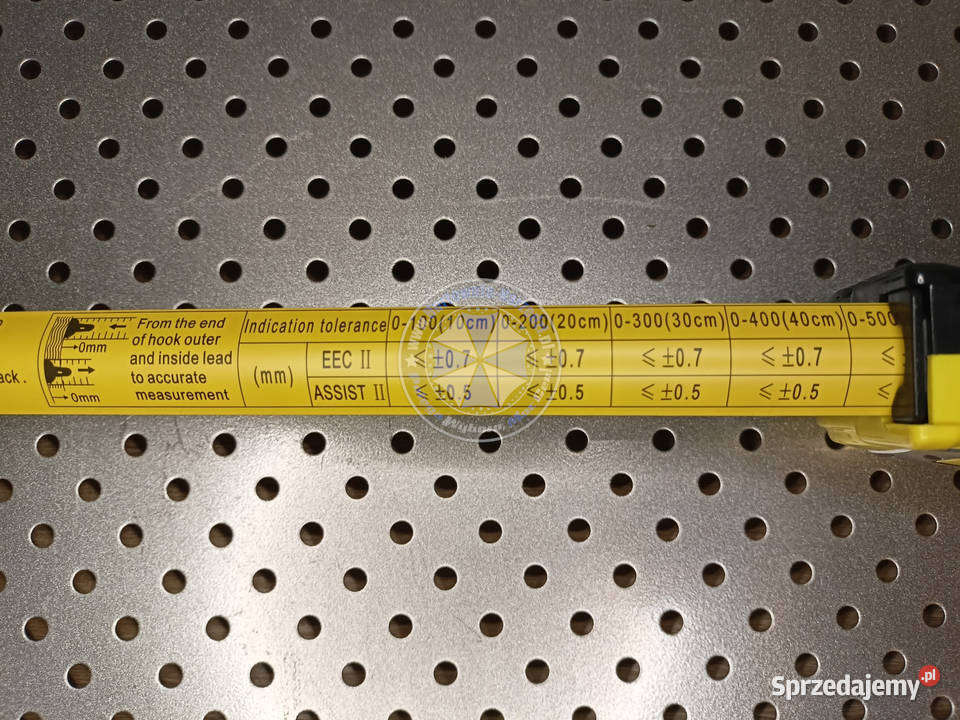 Miara zwijana 5m x 19mm GR014mm ASSIST miara 5m Miary i taśmy Nowe