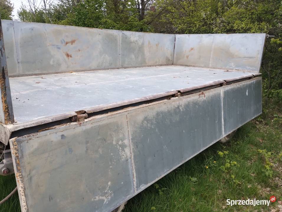 przyczepa wywrot 2 strony 6 ton Marczów sprzedam