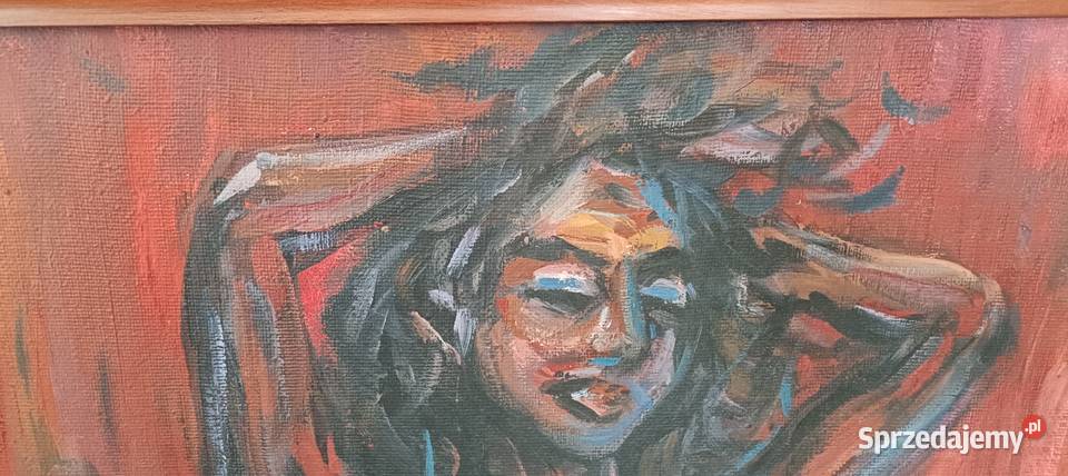 Piękny obraz Namiętność w czerwieni mazowieckie