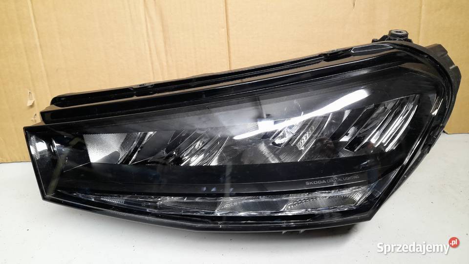 SKODA FABIA 4 IV LAMPA LEWA FULL LED PRZEDNIA Lampy przednie Goleniów