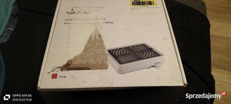 Odpylacz do paznokci 40 W Adapter UE Ekstraktor Gidle
