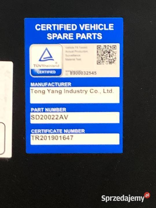 Skoda Octavia III 5E 20172020 LIFT Maska pokrywa