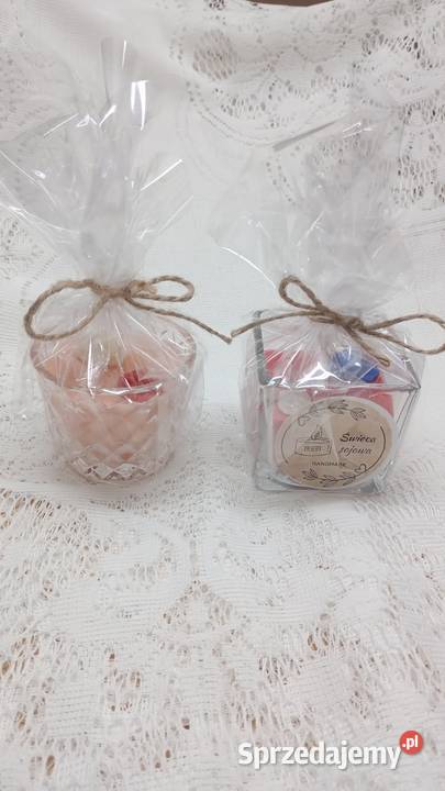 Świece sojowe ręcznie robione unikatowe małopolskie Ołpiny