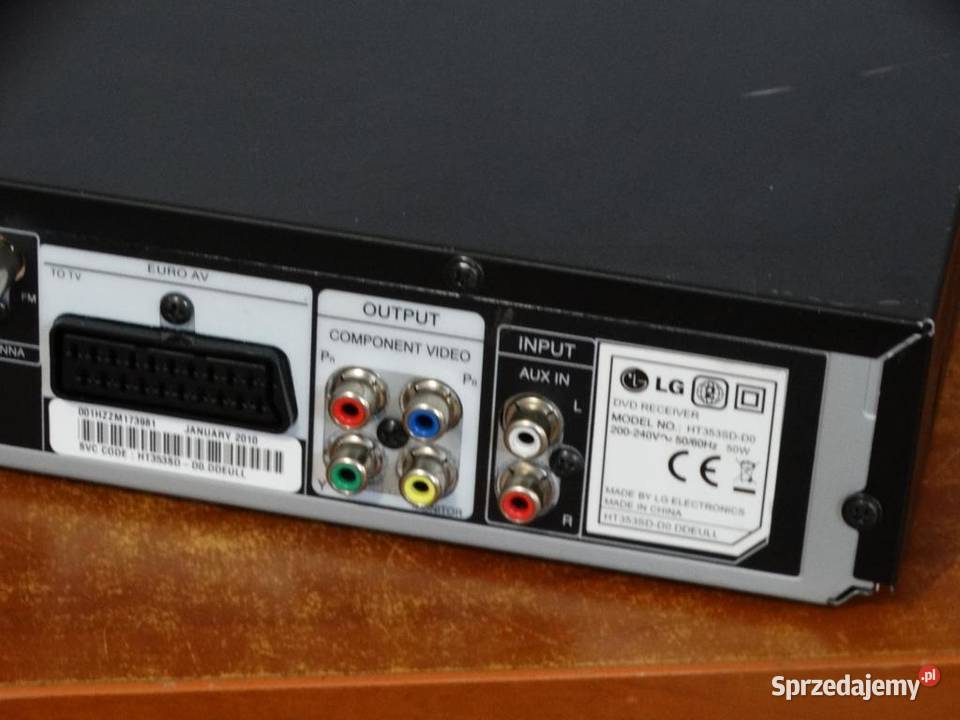 Amplituner LG z CD Sub mocny WYSYŁKA