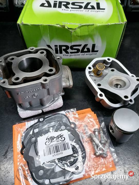 Oryginalny Cylinder Głowica Aprilia RS4 50 Derbi Cylindry, głowice, pierścienie Radom