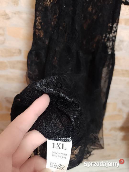 42XL Zmysłowa koronkowa halka koszulka nocna z Kraków