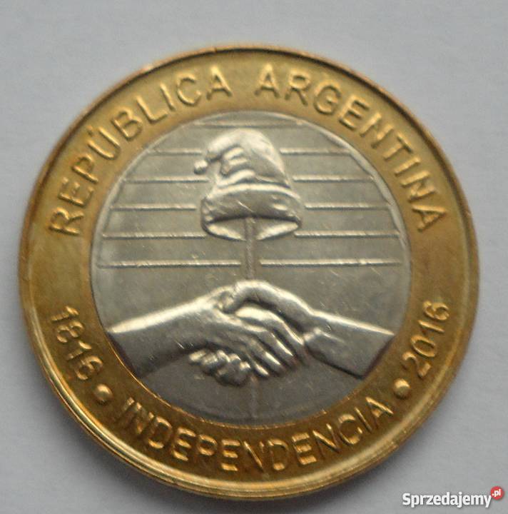 ARGENTYNA 2 PESO2016 r NIEPODLEGŁOŚĆ