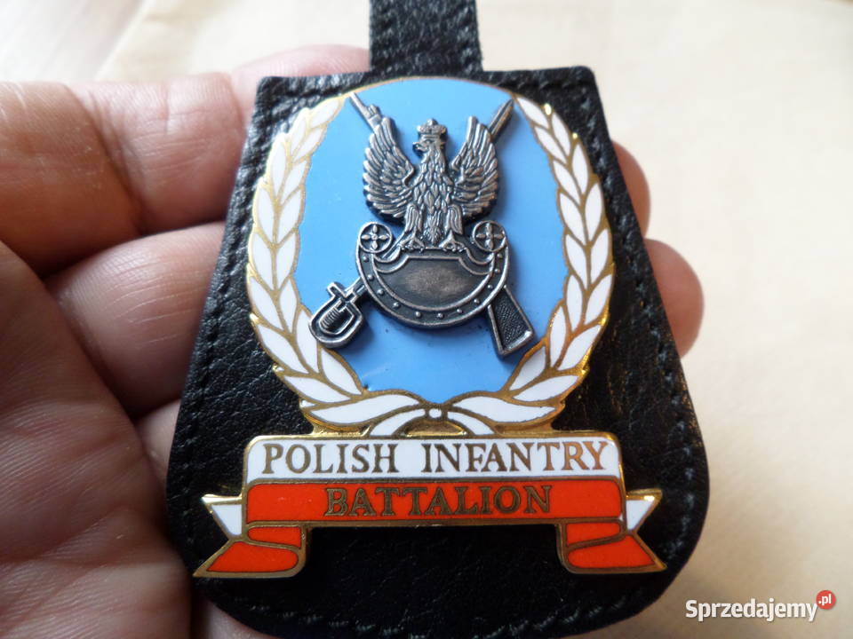 Odznaka POLISH INFANTRY BATTALION oryginał wielkopolskie sprzedam
