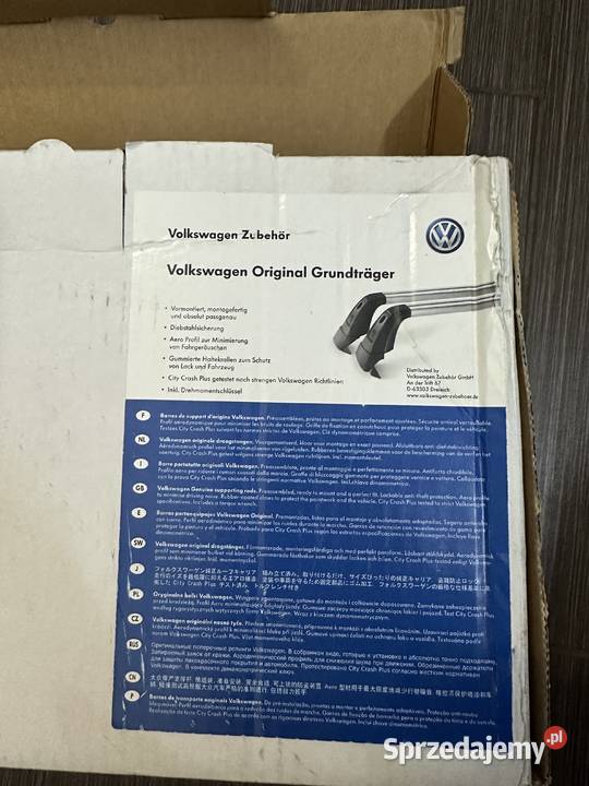 Oryginalne Relingi dachowe Bagażnik VW Passat B8 Poznań