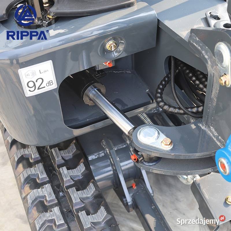 Nowa Minikoparka RIPPA R10 ECO Transport Kubota nie Maszyny budowlane łódzkie Złoczew