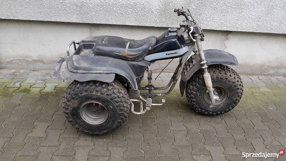 Kawasaki Klt 160 Trajka Unikat Rzadko Spotykany Kawasaki Wąbrzeźno