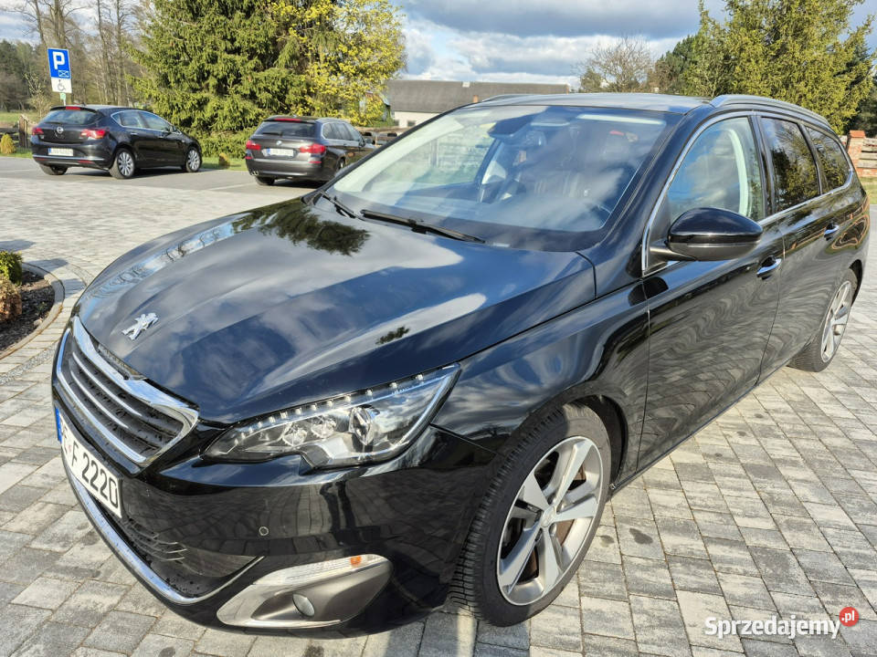 Peugeot 308 16 hdi full led kamera alcantara Drelów