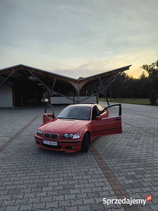 Bmw e46 sedan seria 3 1998 323i M52TUB25 25 Seria 3 śląskie Luborcza
