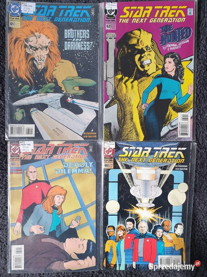 Star Trek The Next Generation kolekcja 25 sprzedam