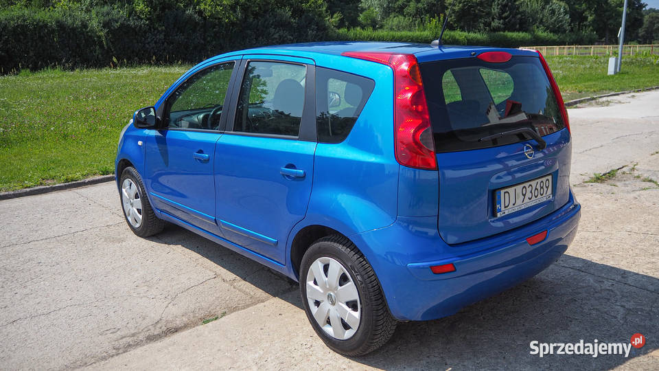 Nissan Note 2008 Niski przebieg wielkopolskie Grodzisk Wielkopolski