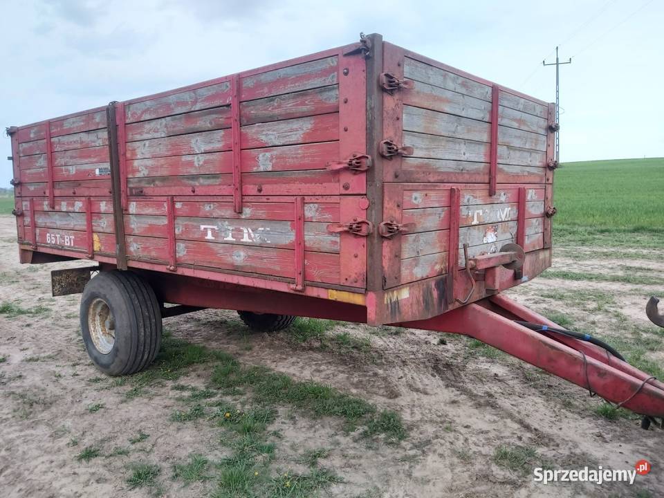 Przyczepa wywrotka Tim 65 Przyczepy rolnicze Jabłonowo Pomorskie