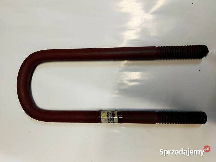Strzemię resoru M24x3x101356380 delikatny łuk Do przyczep rolniczych Części i osprzęt rolniczy Brzozówka