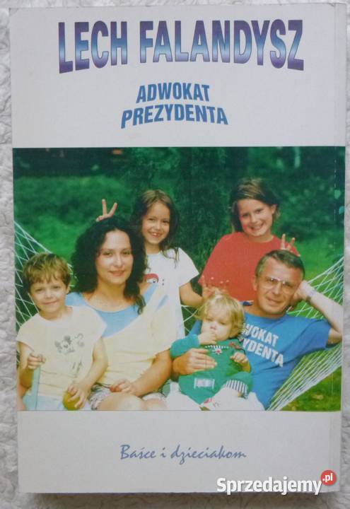 Lech Falandysz Adwokat prezydenta Ćwikliński Proza i poezja Warszawa