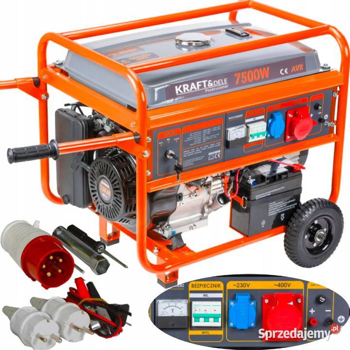 AGREGAT PRĄDOTWÓRCZY 75kW GENERATOR PRĄDU AVR mazowieckie Ostrołęka