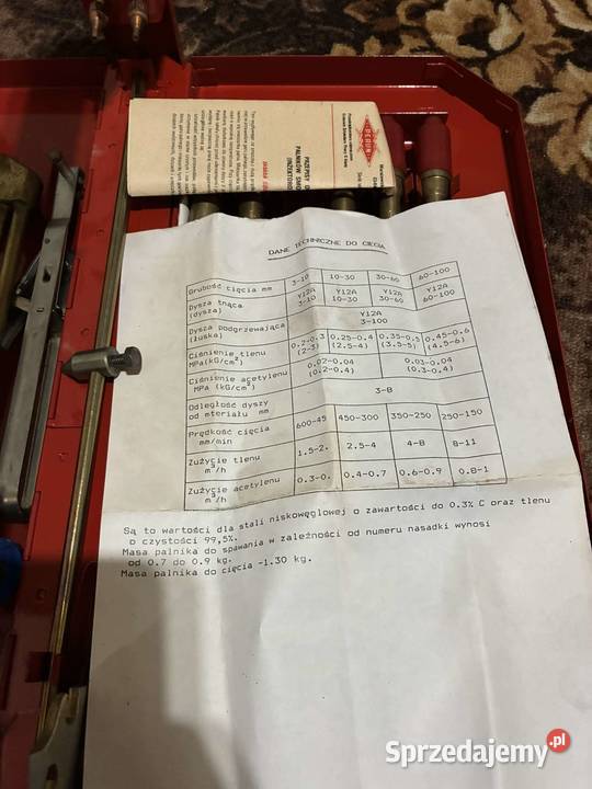 Palnik PERUN PU216AY12 Walizka komplet NOWY śląskie