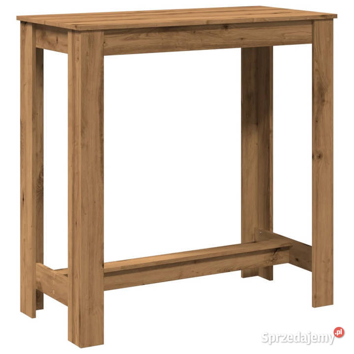 Stolik barowy dąb artisian 102x50x1035 WM854417 Stoły Warszawa sprzedam
