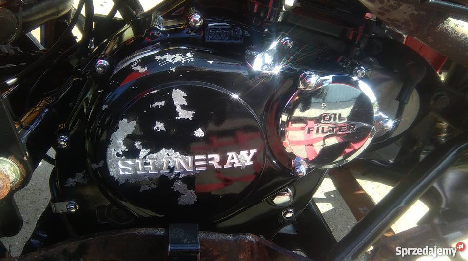 Quad SHINERAY XY300STE Zarejestrowany Opłacony bagażnik Shineray