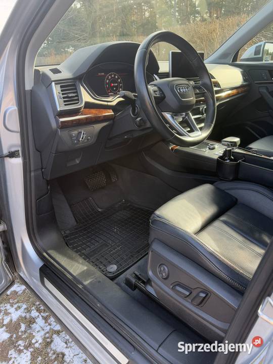 Audi Q5 2017 benzyna STAN IDEALNY automatyczna śląskie Drogobycza