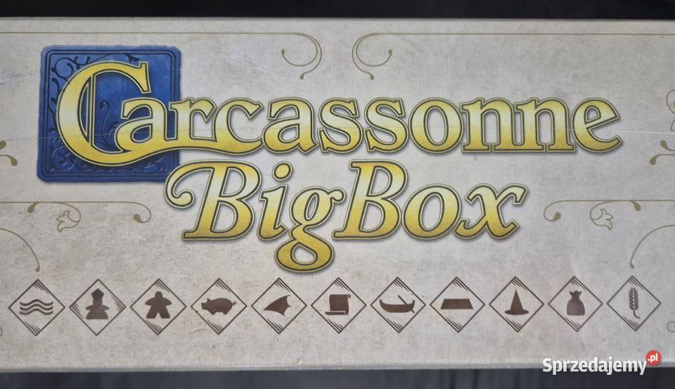 Nowa gra planszowa Big Box Carcassonne Bytom sprzedam