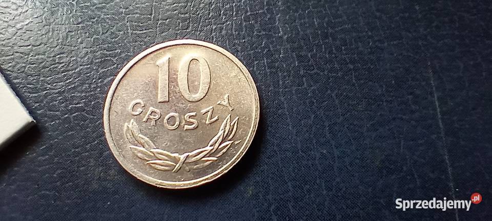 Stare monety 10 groszy 1978 PRL Polska piękna Lesko