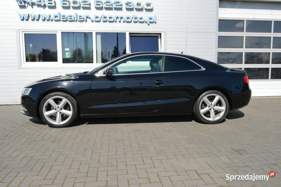 Audi A5 20 TDI COUPE Automat Serwis BiXsenon LED wielofunkcyjna kierownica A5 lubelskie Hrubieszów