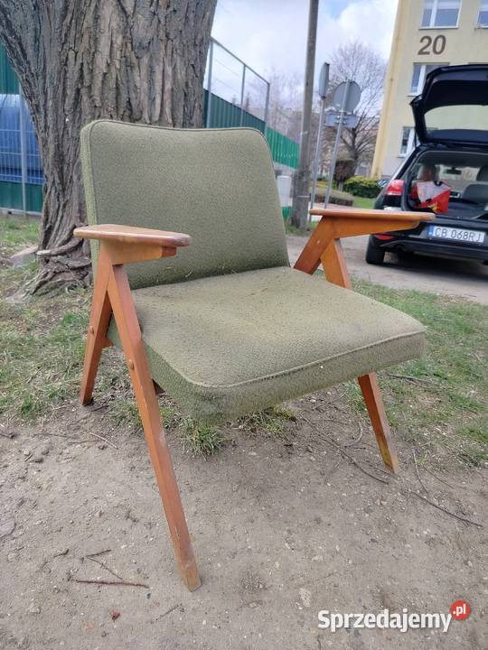 Fotel prl dolnośląskie Świdnica Polska sprzedam