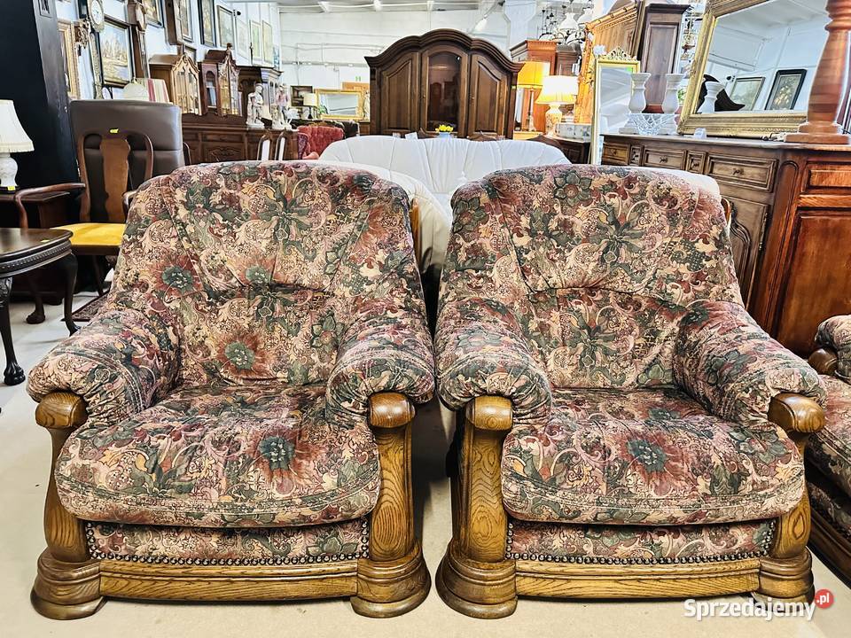 Duża solidna i efektowna rogówka narożnik z 2 Meble Tczew