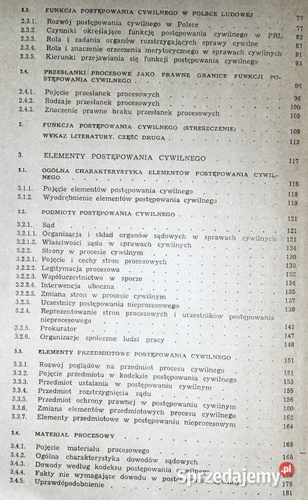 Postępowanie cywilne w zarysie Włodzimierz Chełm