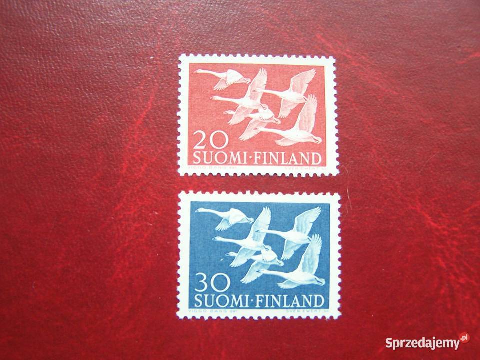Finlandia 1956 MNH Ptaki łabędzie śląskie Tychy
