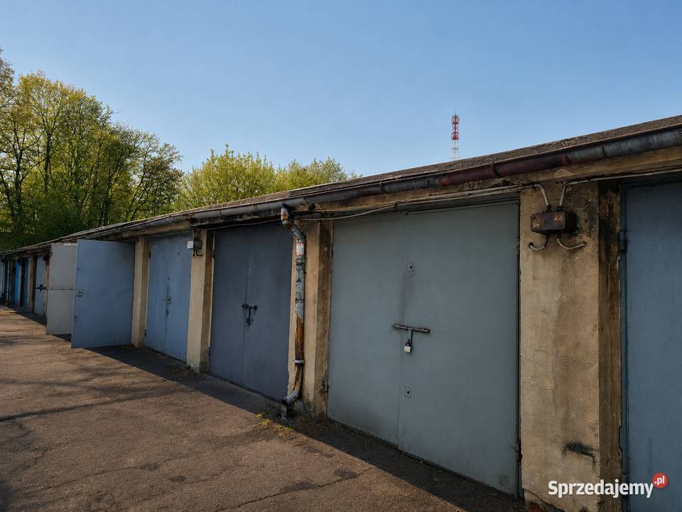 Sprzedam Garaż Sosnowiec Modrzewiowa 20m murowany kanał