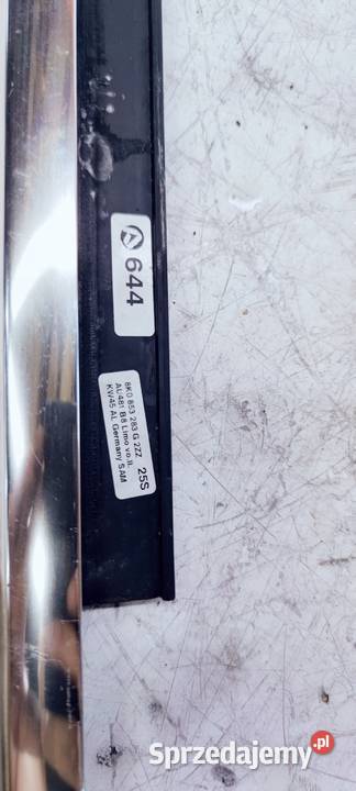 LISTWA CHROM DRZWI AUDI A4 B8 LEWY P 8K0853283G osobowe Przystajń