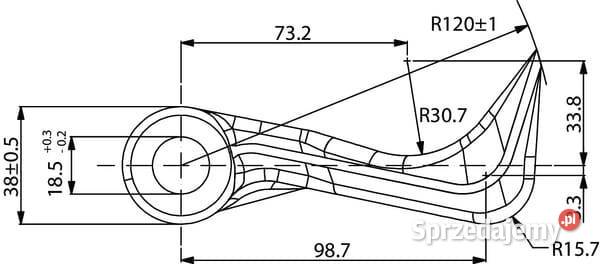 Nóż bijaka Lagarde CK4630