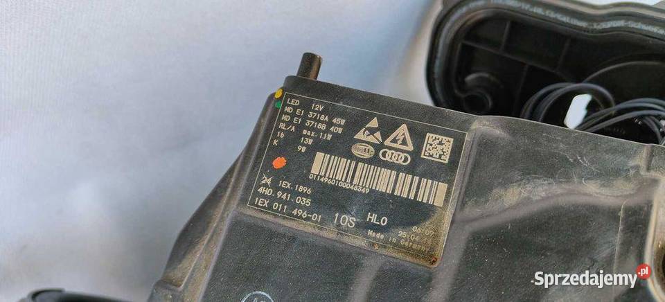 Lampa Przod Full Led Matrix Audi A8 S8 D4 4H osobowe Lampy przednie