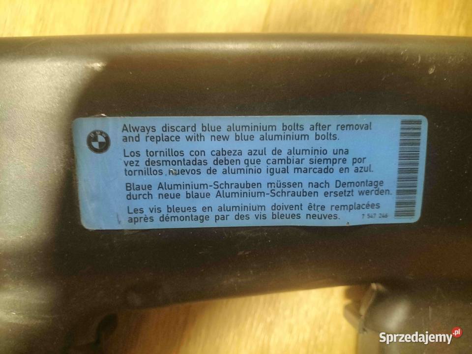 Wlot powietrza kanała ssący BMW E90 E91 E92 E93 Poręba sprzedam