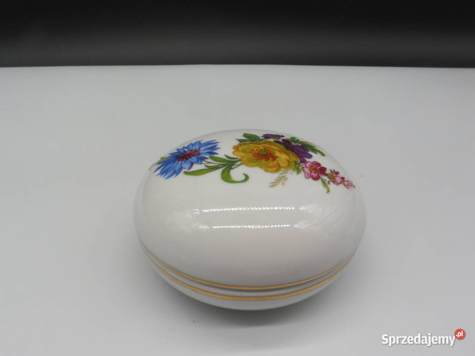 Porcelanowe Puzderkoszkatułka na drobiazgi Raszków