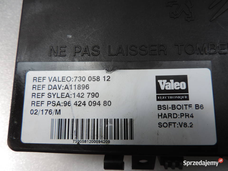 STEROWNIK MODUŁ BSI 9642409480 CITROEN XSARA Nowy Sącz
