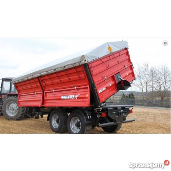 Przyczepa rolnicza przyczepy tandem METALFACH Rogóźno