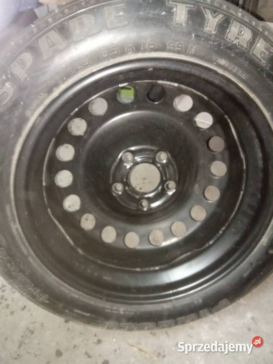 Koło dojazdowe 16 Opel Saab 5x110 warmińsko-mazurskie Nowe Miasto Lubawskie