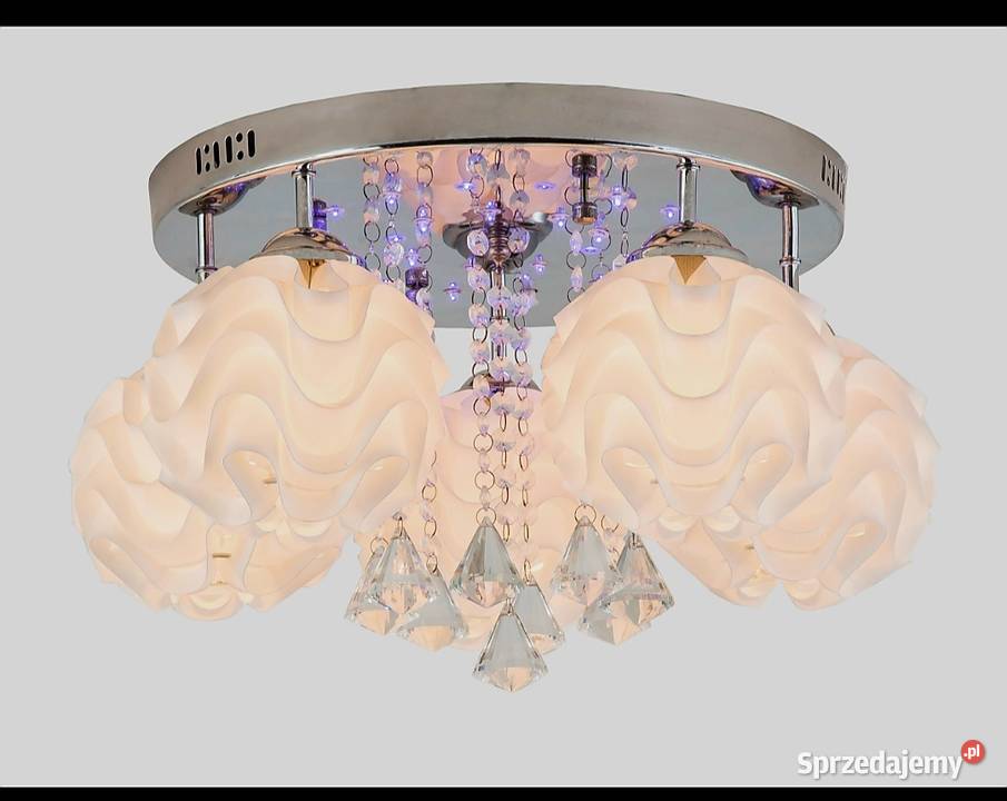 Plafon lampa wisząca ledowa 5 żarówek diody led Lublin